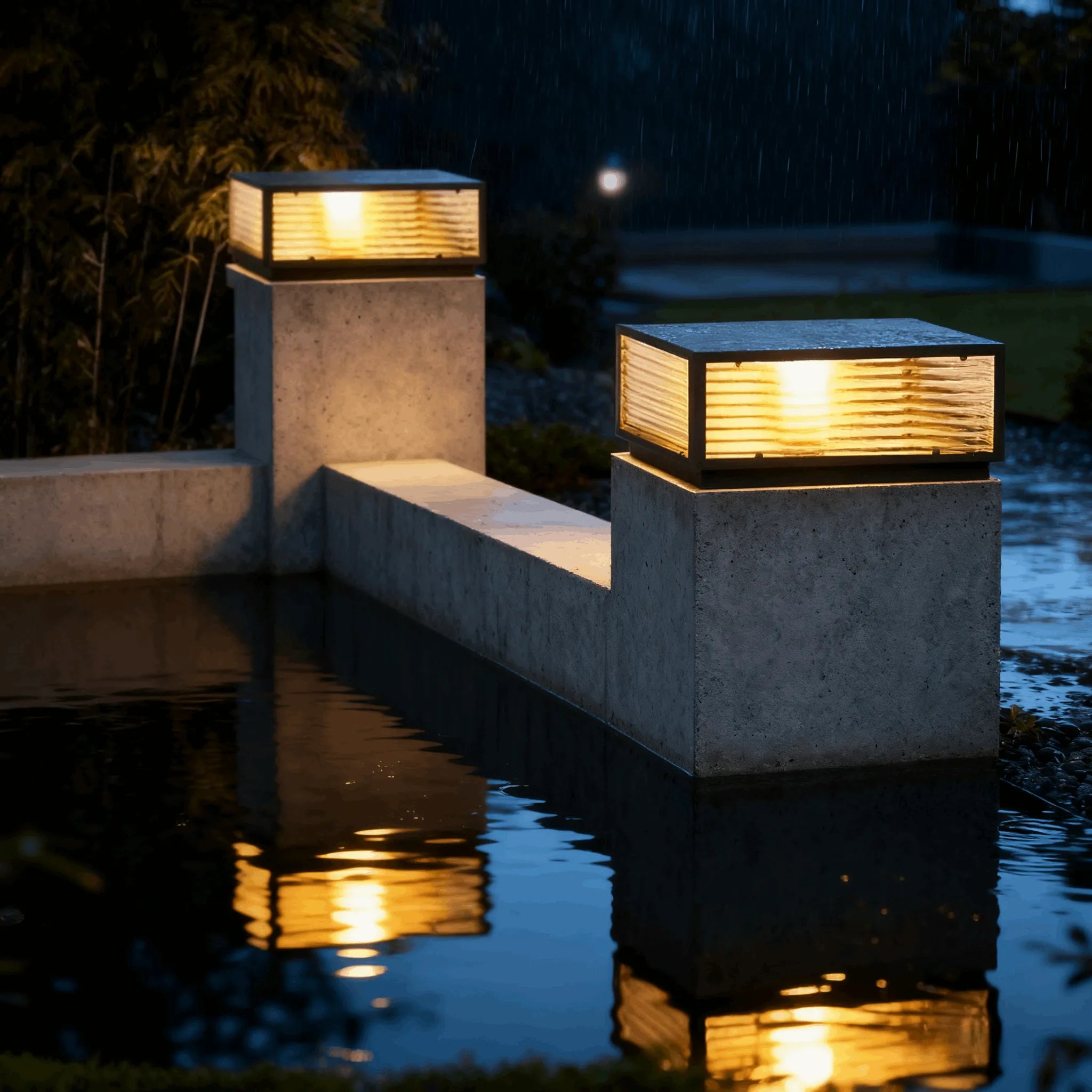 Solar Pillar Light